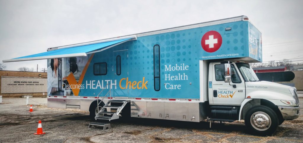 latest job in mobile health van